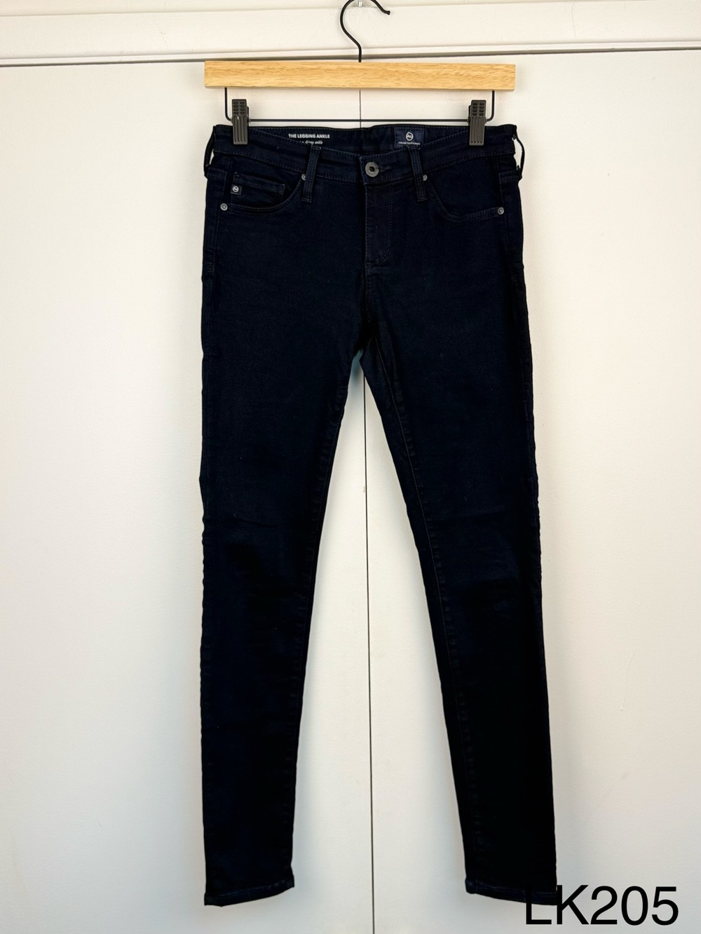 AG The Legging Ankle Super Skinny Jeans Dark Navy Size 25R